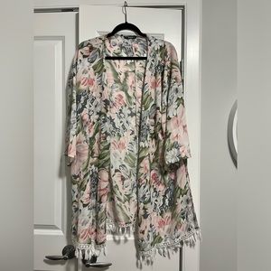Boho coverup one size (fits plus size too)